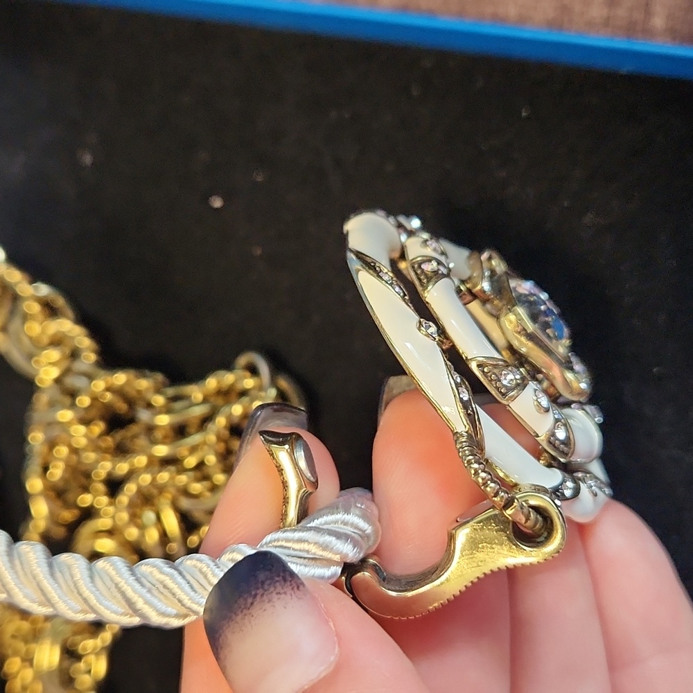 Heidi Daus 2 necklace set with bracelet & earrings - Picture 7 of 11